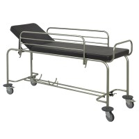 Stretcher with steel structure: Ideal for the transfer and assistance of patients